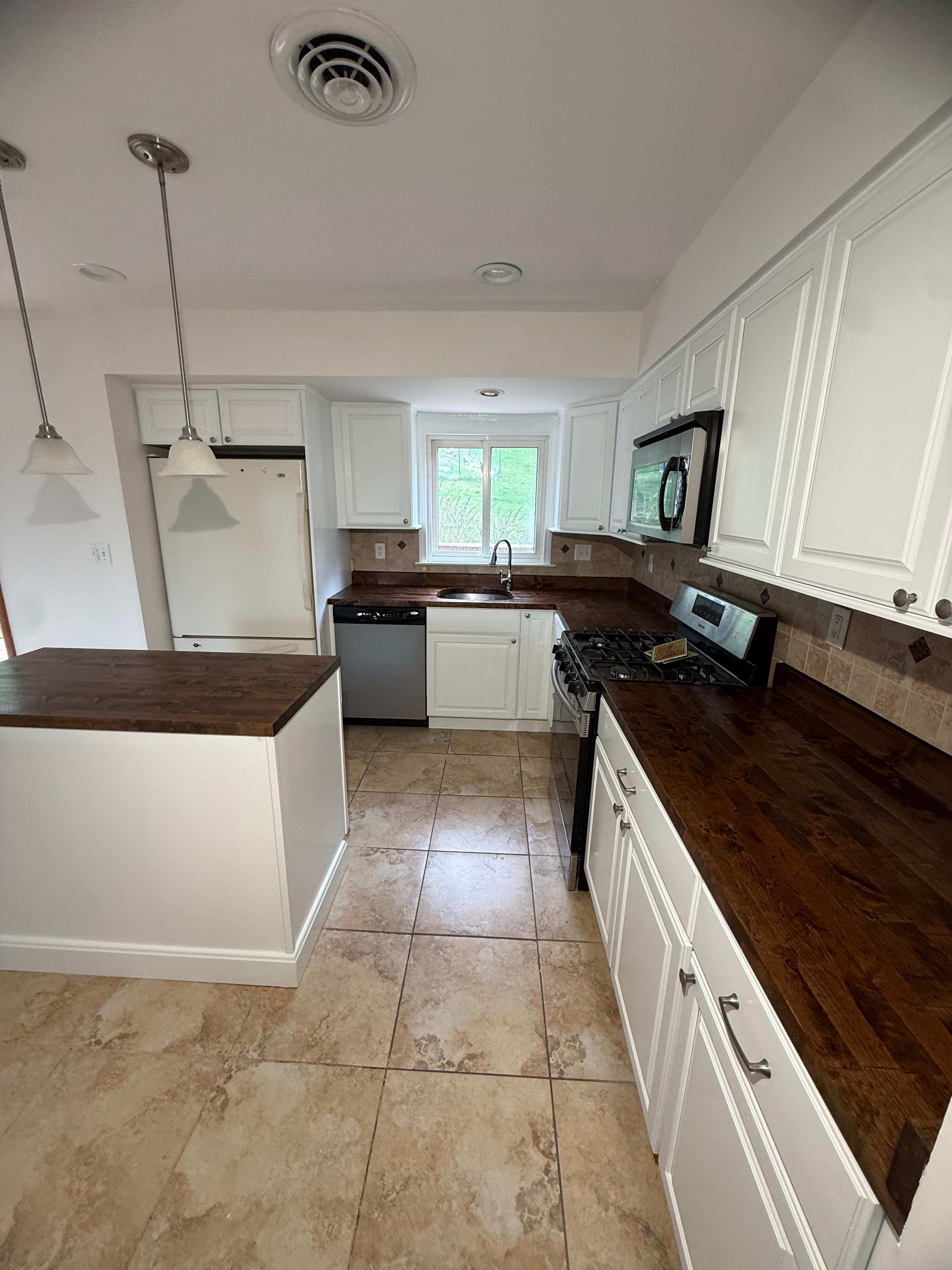 Interior painting after photo
